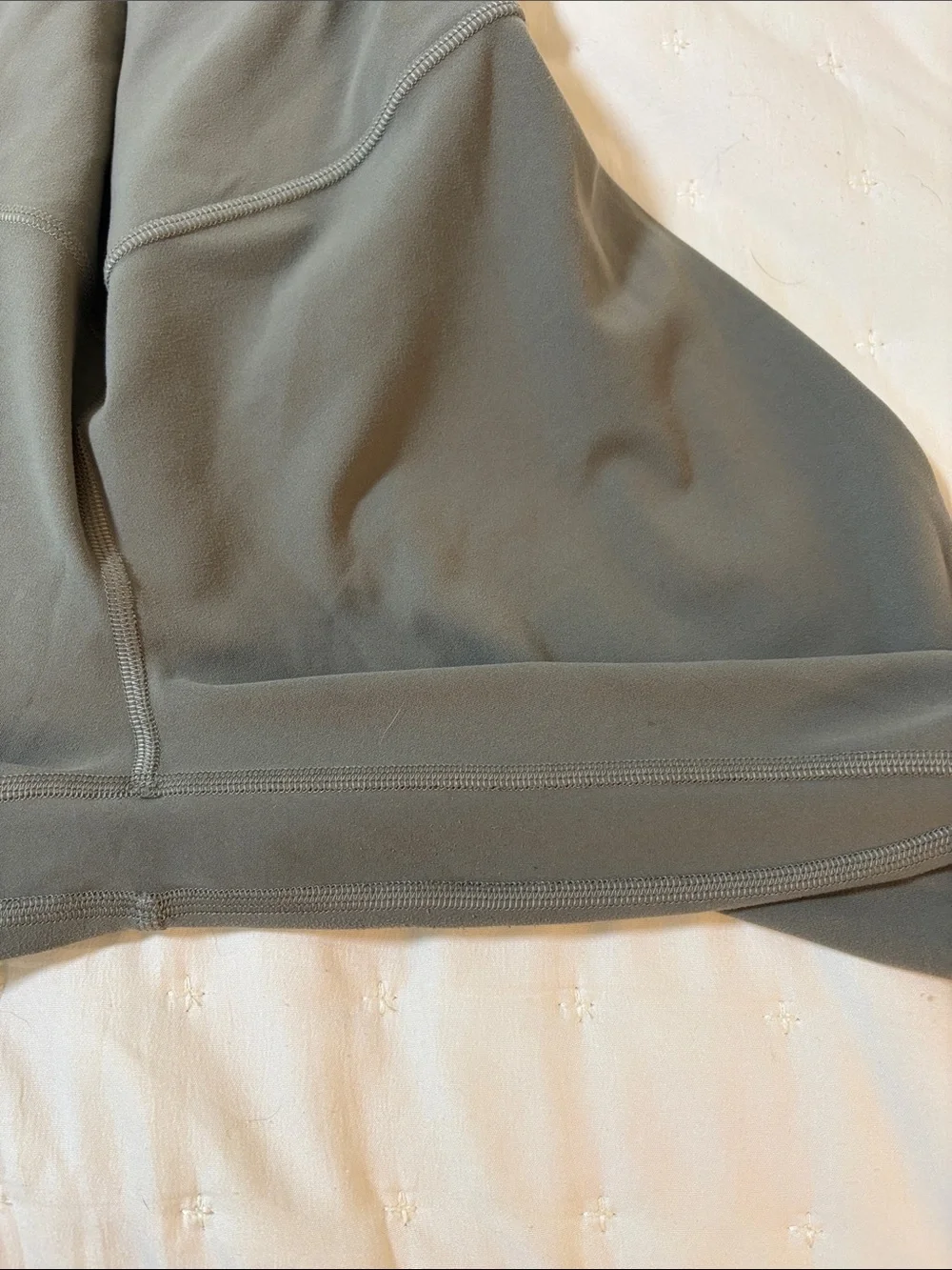 lululemon athletica Size 10 High-Rise Olive Bike Shorts